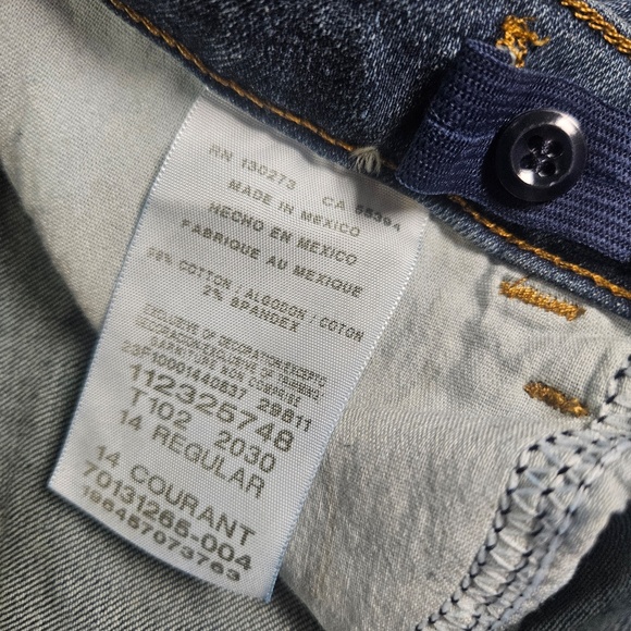 Wrangler Blue Straight Leg Jeans - Picture 8 of 10